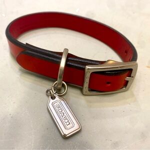 COACH dog collar